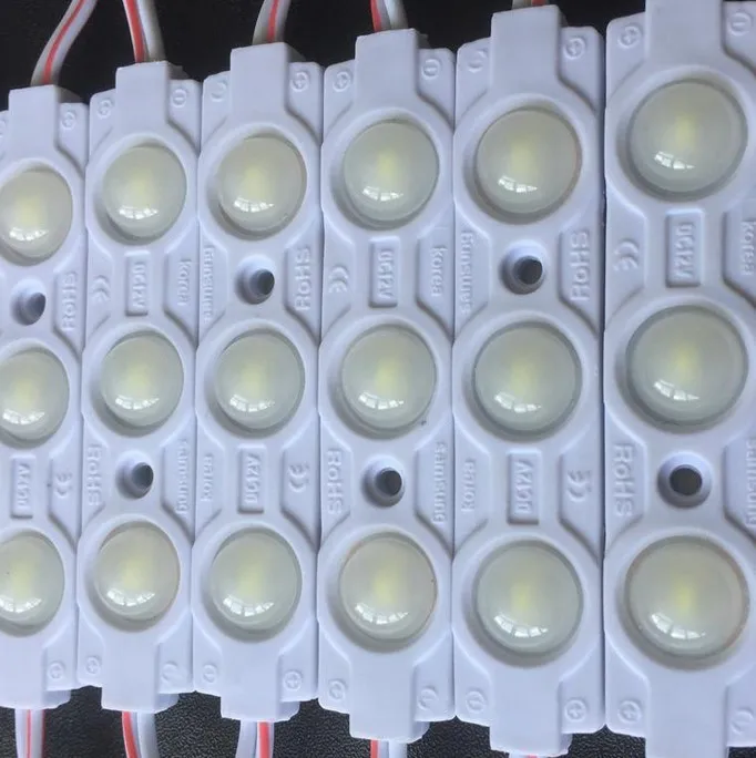 

LED module classical PVC injection LED back light sign module DC12V SMD 5730 3 led 1.2W IP65 70mm(L)*15mm(W)*7mm(H) aluminum PCB