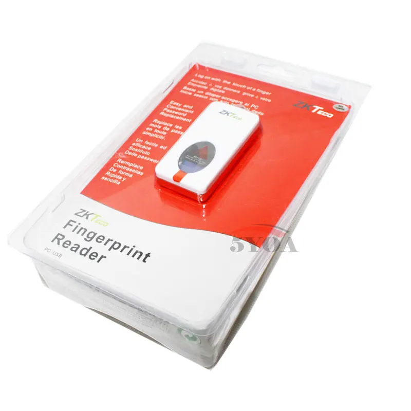 

ZKTeco ZK9000 Digital Persona USB Bio Fingerprint Reader Sensor for Computer PC Home Office Free SDK Same URU5000 URU4500