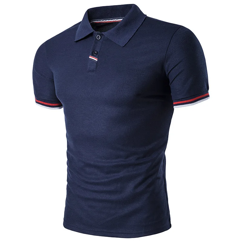 

T Shirt Summer Fashion Male Tops Tees Clothing Solid Men TShirt Slim Fit Business Casual T-Shirts New Short Sleeve Men's T-Shirt