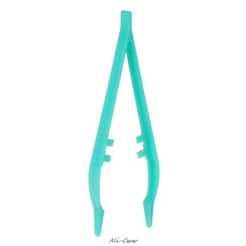 

New Reptile Feeding Tweezers Clamp Pliers Plastic Feeder Clip Non Slip Terrarium A823