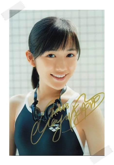 

AKB48 Mayuyu autographed signed photo 4*6 inches freeshipping 02.2017