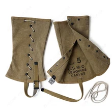 WWII WW2 США Армия USMC аксессуары к военной униформе холст леггинсы Реплика США/5033063