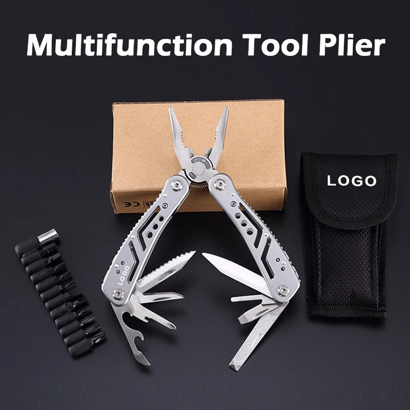 

All in One Pocket Multifunction Plier Tool Hand Tool Screwdriver Kit Portable Stainless Multitool fold Folding Pliers Knife