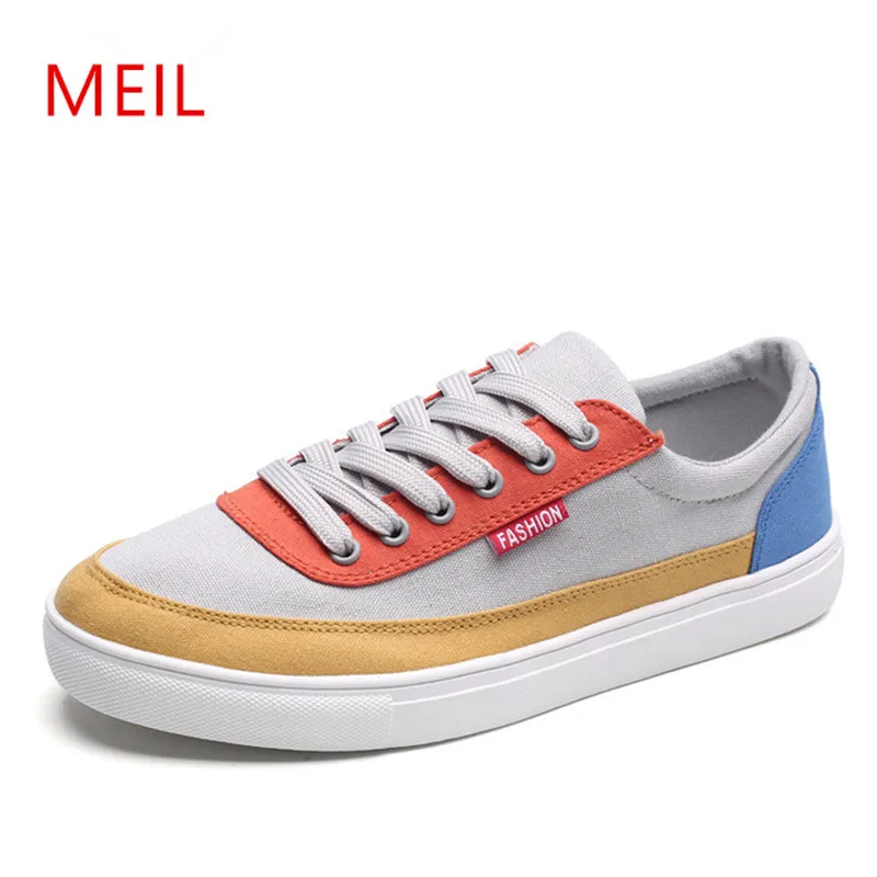MEIL 2018 new Mens casual shoes man flats breathable Mens outdoor shoes Mens canvas Shoes for Men Zapatos hombre MEIL 2018 new Mens casual shoes man flats breathable Mens outdoor shoes Mens canvas Shoes for Men Zapatos hombre