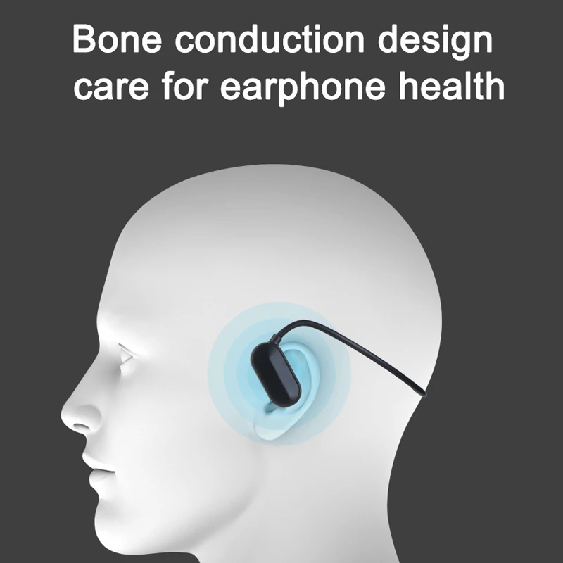 OKCSC Bone Conduction MP3 HiFi Music Player IPX8