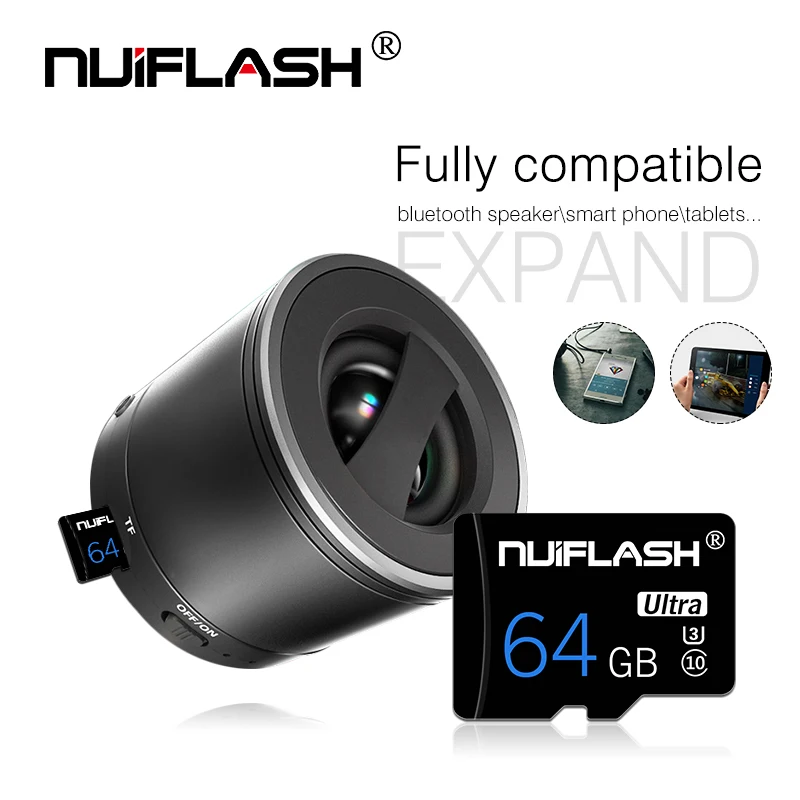 

NUIFLASH micro sd 8GB 16GB 32GB Class10 sd Card 64GB 128GB Class10 cartao de memoria with adapter as gift