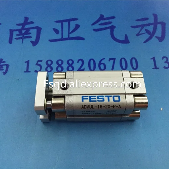 

ADVUL-16-20-P-A FESTO Thin type cylinder with air cushion air cylinder pneumatic component air tools
