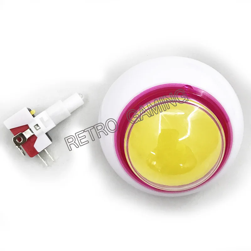

2pc free shipping RGB flashing in cycle with 12V Colorful LED illuminated push button micro switch
