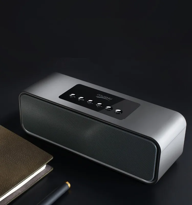 HIFI мини сабвуфер будильник мобильный телефон беспроводной Bluetooth динамик карта портативный мини динамик