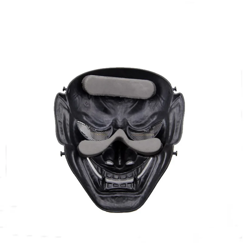 2017 New Tactical Mask DC11 Japanese Ghost King Samurai Airsoft Full Face Mask Party Cosplay Horror Hunting Protect Scarves