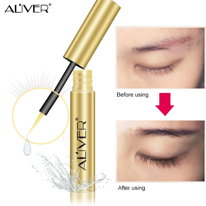 

Chinese Herbal 3ml Beauty Eyelash Growth Treatments Longer Thicker FEG Eyelash Extension Eye Lash Grow Liquid serum Enhancer