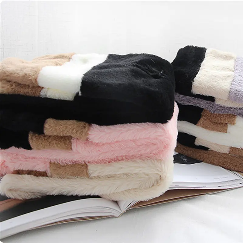  Women Winter Warm Scarf Fashion Thicken Fur Imitation Fur Grass women's scarves handkerchief hijab 