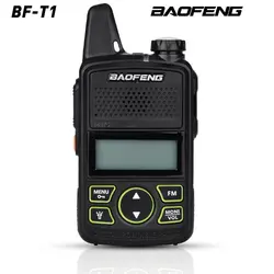 Горячая Распродажа мини ультра-тонкий мини-фронтальный BF-T1 рация UHF 400-470 МГц fm-трансивер для отеля открытый гражданский