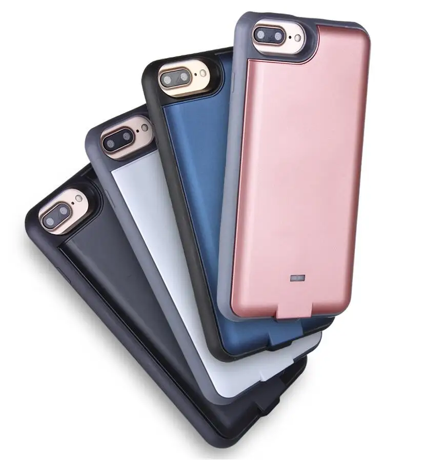 5000Mah TPU Material Wireless Charging Battery Case For iPhone 6 6s