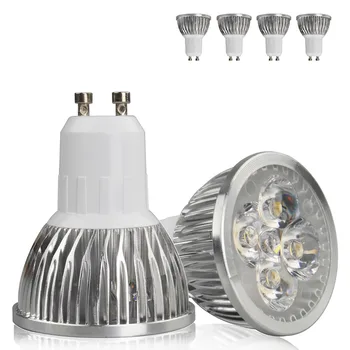 

4Pcs/Set Super Bright Spotlight LED Lamp LED Spotlight 4W Bombillas GU10 Spot Light Lampada LED Bulb 86-265V Warm White