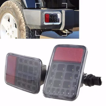 

LED Tail Rear Bumper Fog Parking Reverse Brake Lamp for Jeep Wrangler JK 2007-2016 (1 Pair)