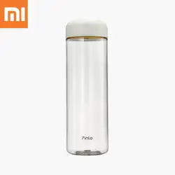 Xiaomi Mijia Pinlo 500 мл вода простая Мода для путешествий портативный пищевой полипропилен силикон чашка BPA бесплатно