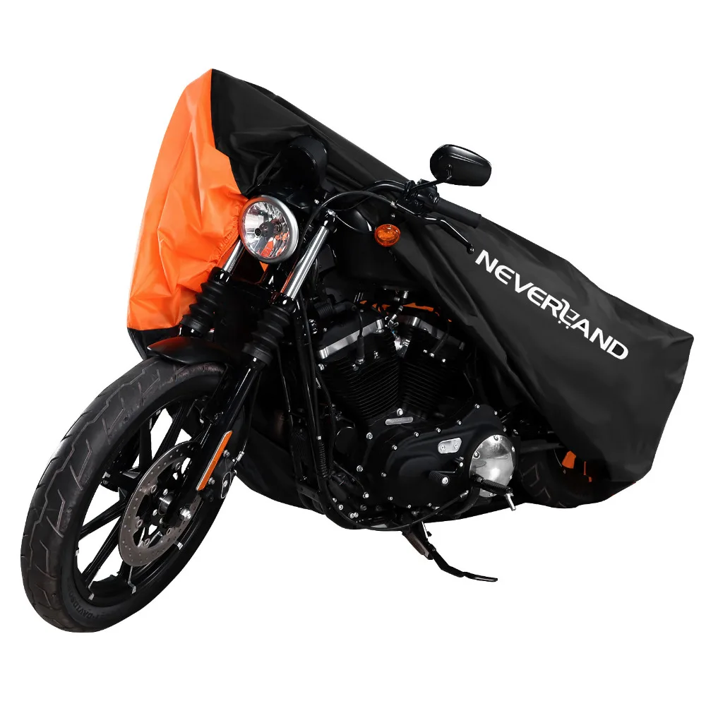 

210D Oxford Motorcycle Cover Waterproof Dustproof Sun UV Outdoor Indoor Lock-holes Motorbike Rain Covers Coat D45 M L XL XXL 3XL