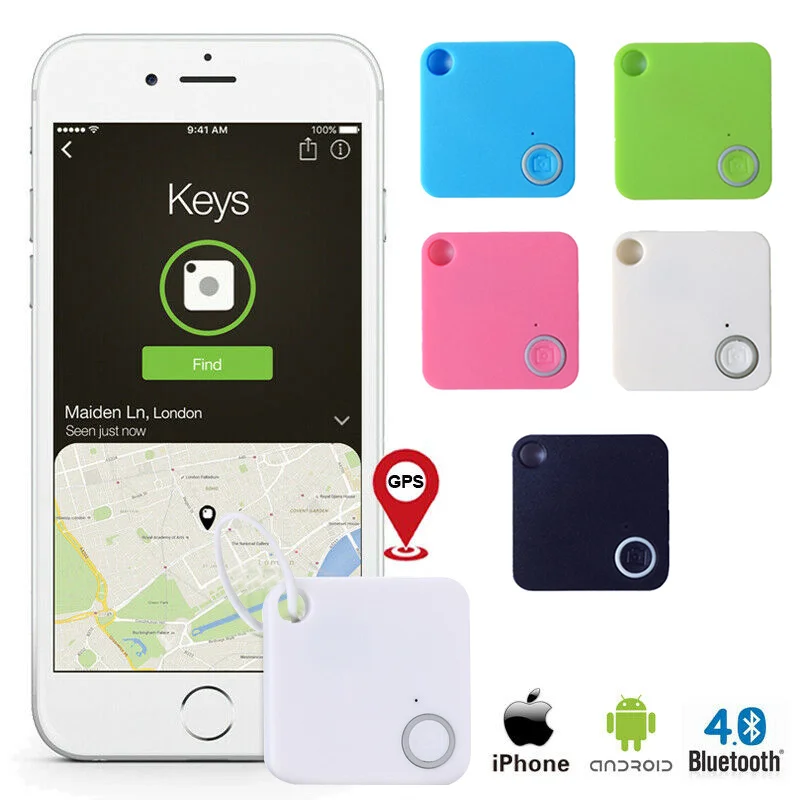 Key Finder Tags Gps Bluetooth Tracker Key Finder Locator Smart Remote Control Anti Lost Keychain Alarm Bluetooth Tracker