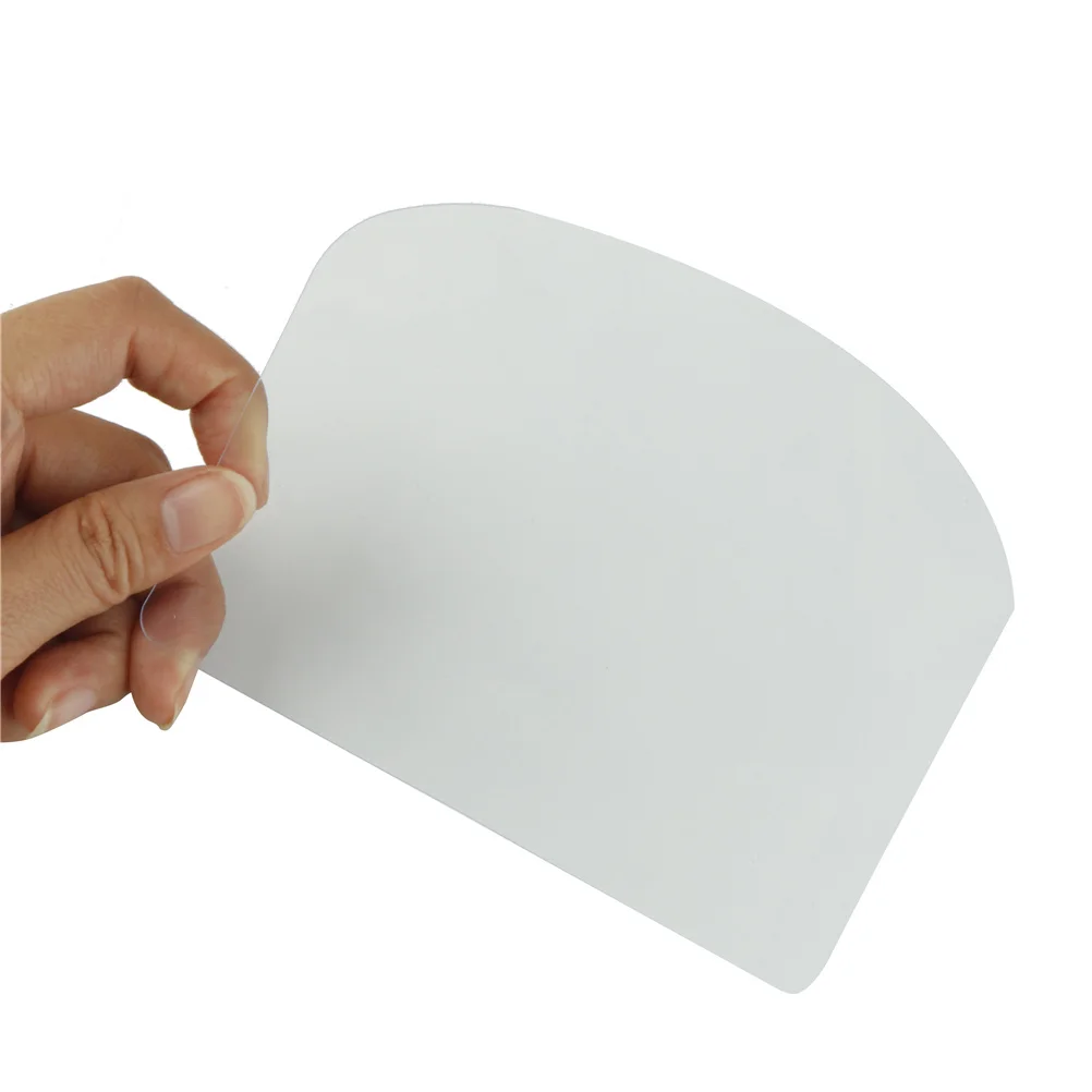 Buy Soft Cake Scraper Plastic Soft Dough Icing Fondant