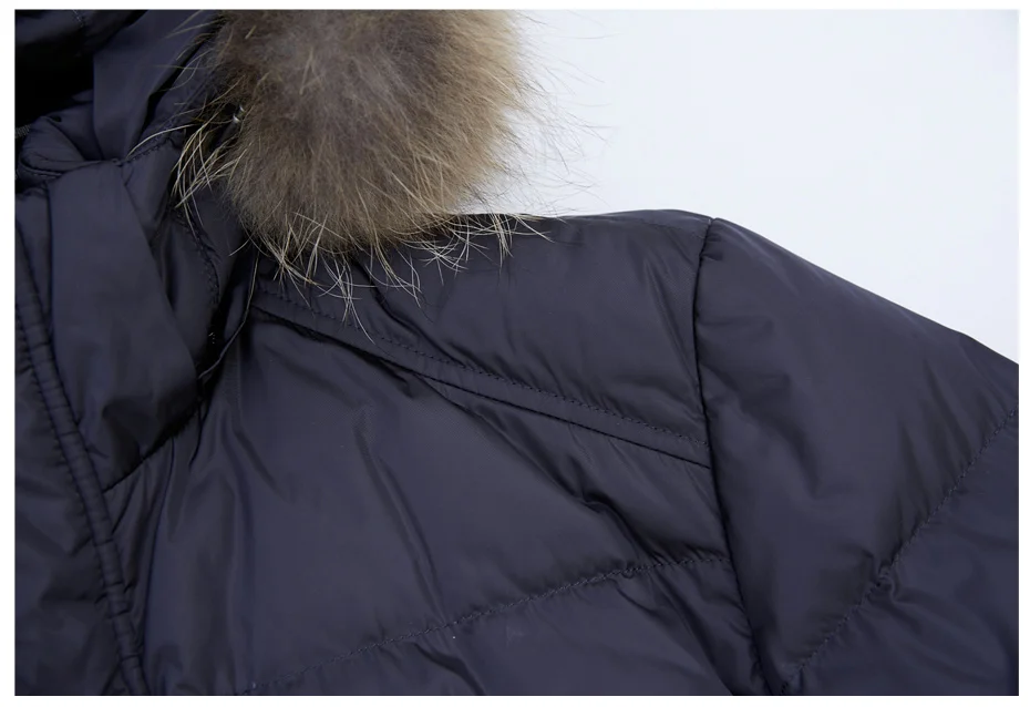 VSD 90% Белые куртки-пуховики качество красивый теплые длинные модные бизнес зимняя мужская одежда повседневное пальто мужской куртка TC8852