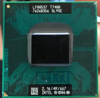 Intel Core 2 Duo T7400 procesora SL9SE B2 procesor laptopa PGA 478 CPU 100 działa poprawnie tanie i dobre opinie 2 2 GHz Other Używane 2006 34 w 2 167 4 MB 65 nanometrów PBGA 479 Dual-core