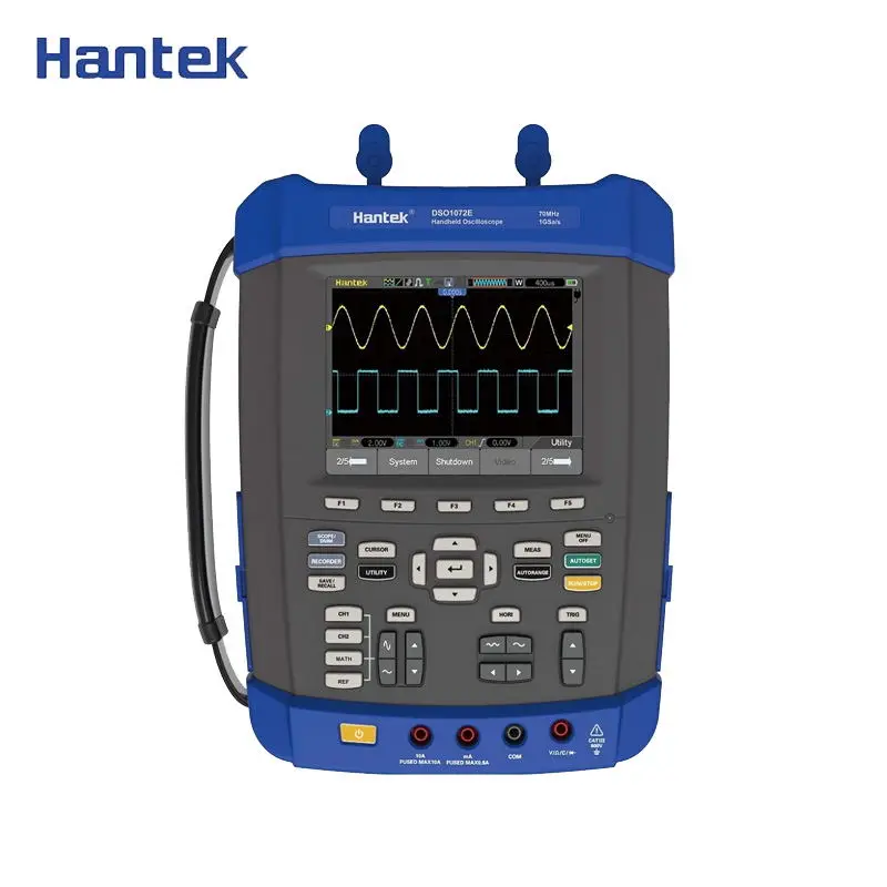 Hantek DSO1072E 70MHz digital handheld 5 in 1 Oscilloscope/Multimeter/Recorder 6000 Counts DMM with analog bargraph | Инструменты