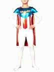 Lycra Shiny Metallic American Super Hero zentai suits