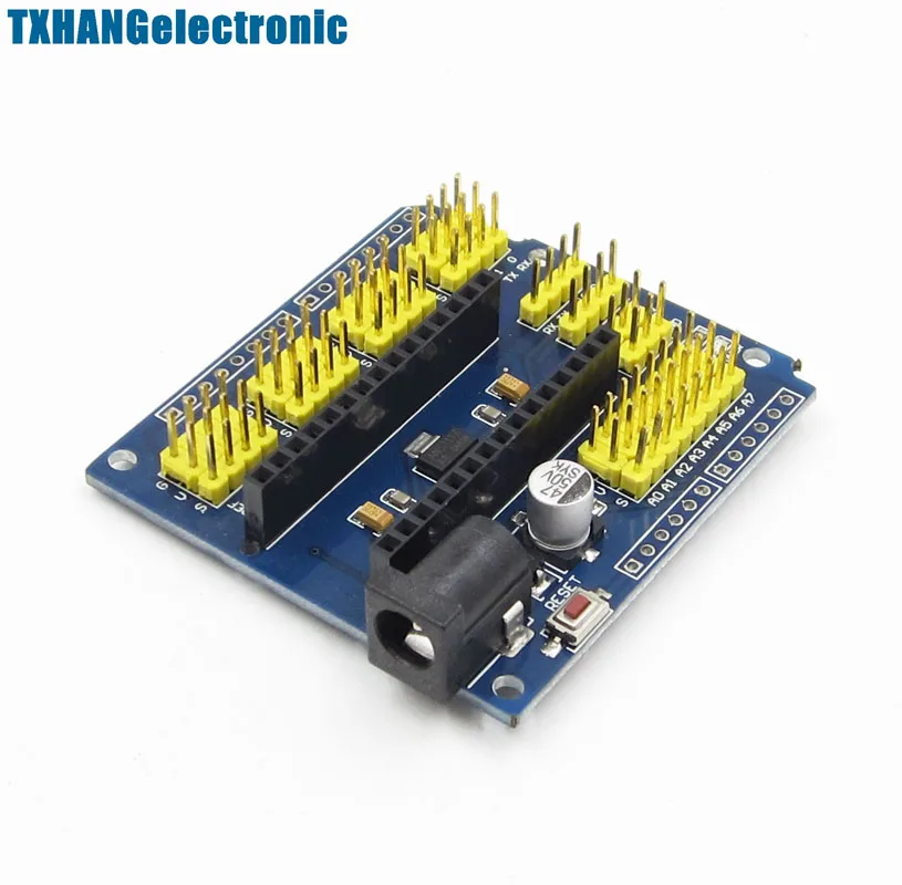 1 шт. I2C NANO I/O расширения Сенсор щит модуль для Arduino UNO R3 Nano V3.0|module i2c|arduino sensor shieldshield