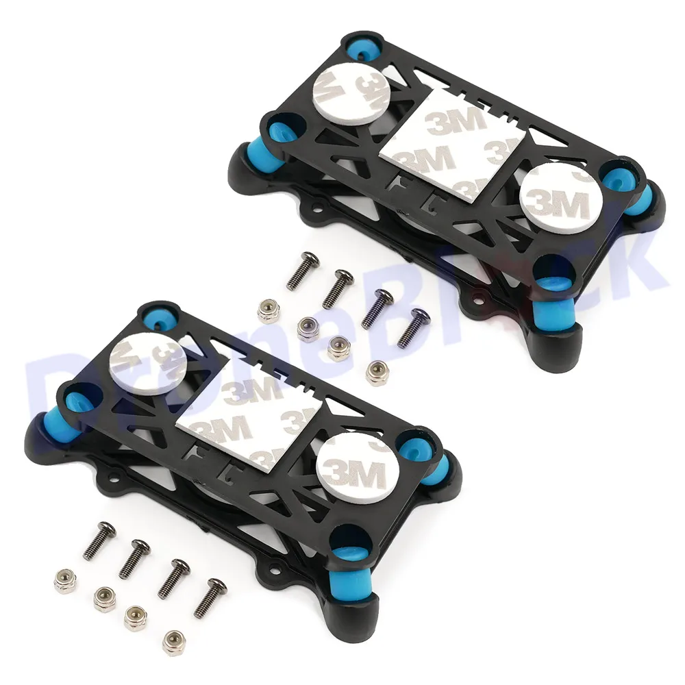 2PCS RC Anti vibration Plate Vibration Damping Mount Shock Absorber