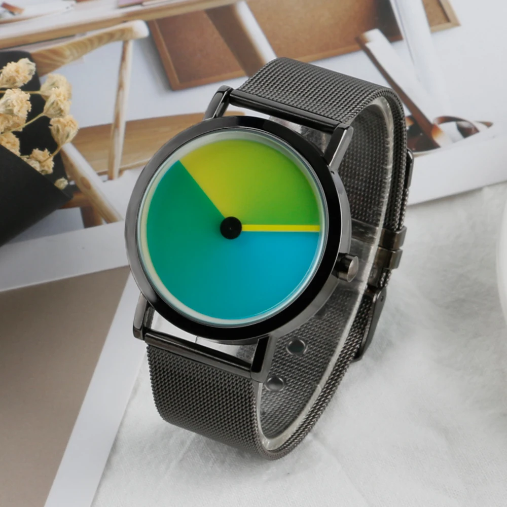 YISUYA Outdoor Sport Turntable Pilot Men's Watches Trendy Colorful Dial Old School Creative Quartz Watches Christmas Xmas Gift  (34)
