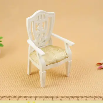 

Mini Wood Simulate Armchair for 1:12 Doll House Accessories