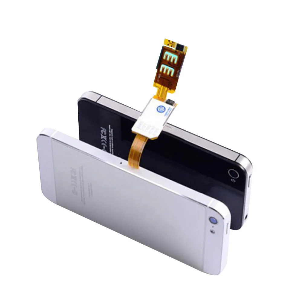 Мобильный телефон с двумя слотами для sim карт Конвертор SIM iPhone 5 5S 5c| |