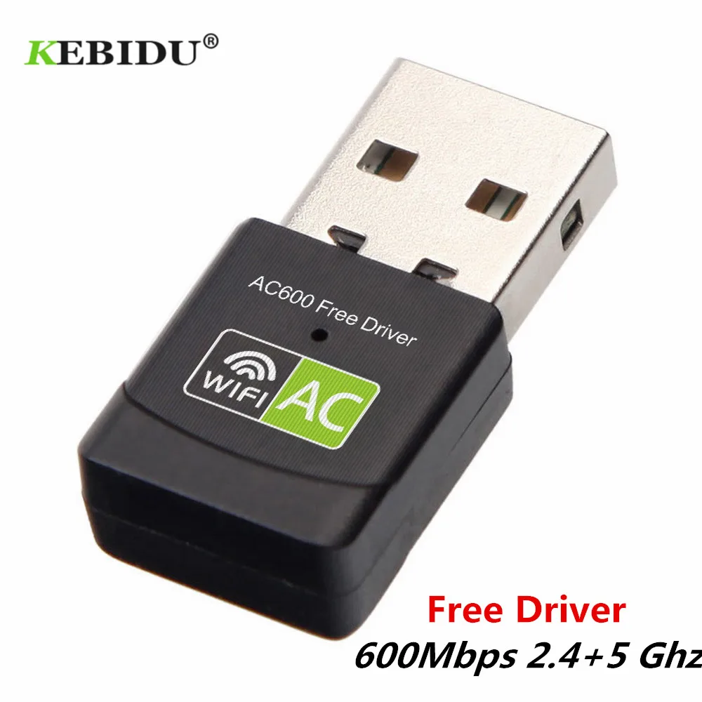 Беспроводной usb адаптер kebidu с бесплатным Wi Fi 600 Мбит/с Lan USB Ethernet 2 4G 5G