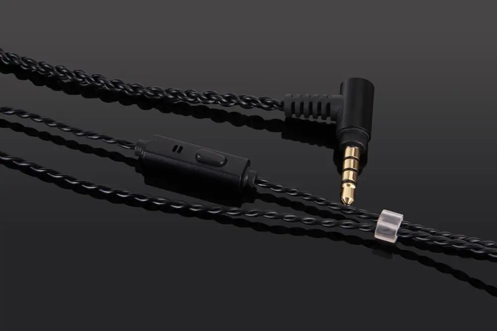 Посеребренный аудиокабель с микрофоном для наушников Sennheiser IE 40 PRO IE40PRO|Аксессуары