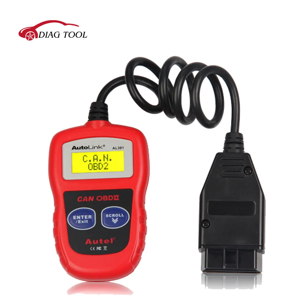 

High Quality AUTEL AutoLink AL301 OBDII/CAN Code Reader Compatible with ALL 1996 and newer vehicles (OBD II & CAN)