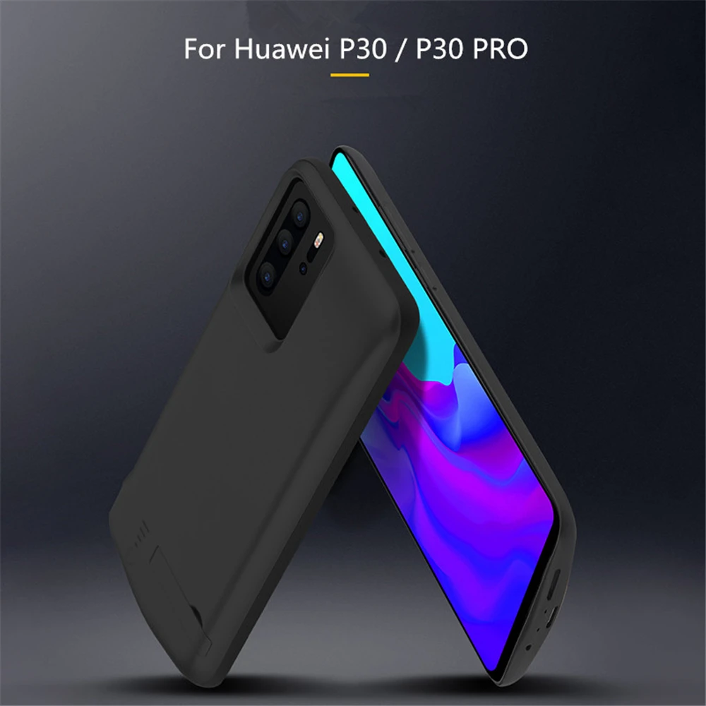 Расширенный телефонный контейнер для аккумуляторных батарей для huawei P30 Pro, задний зажим, зарядное устройство, чехол для huawei P30, портативный блок питания