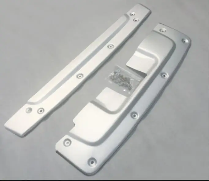

JIOYNG Front + Rear Bumper Diffuser Protector Guard Skid Plate For 10 11 HONDA CRV CR-V 2010 2011 BY EMS