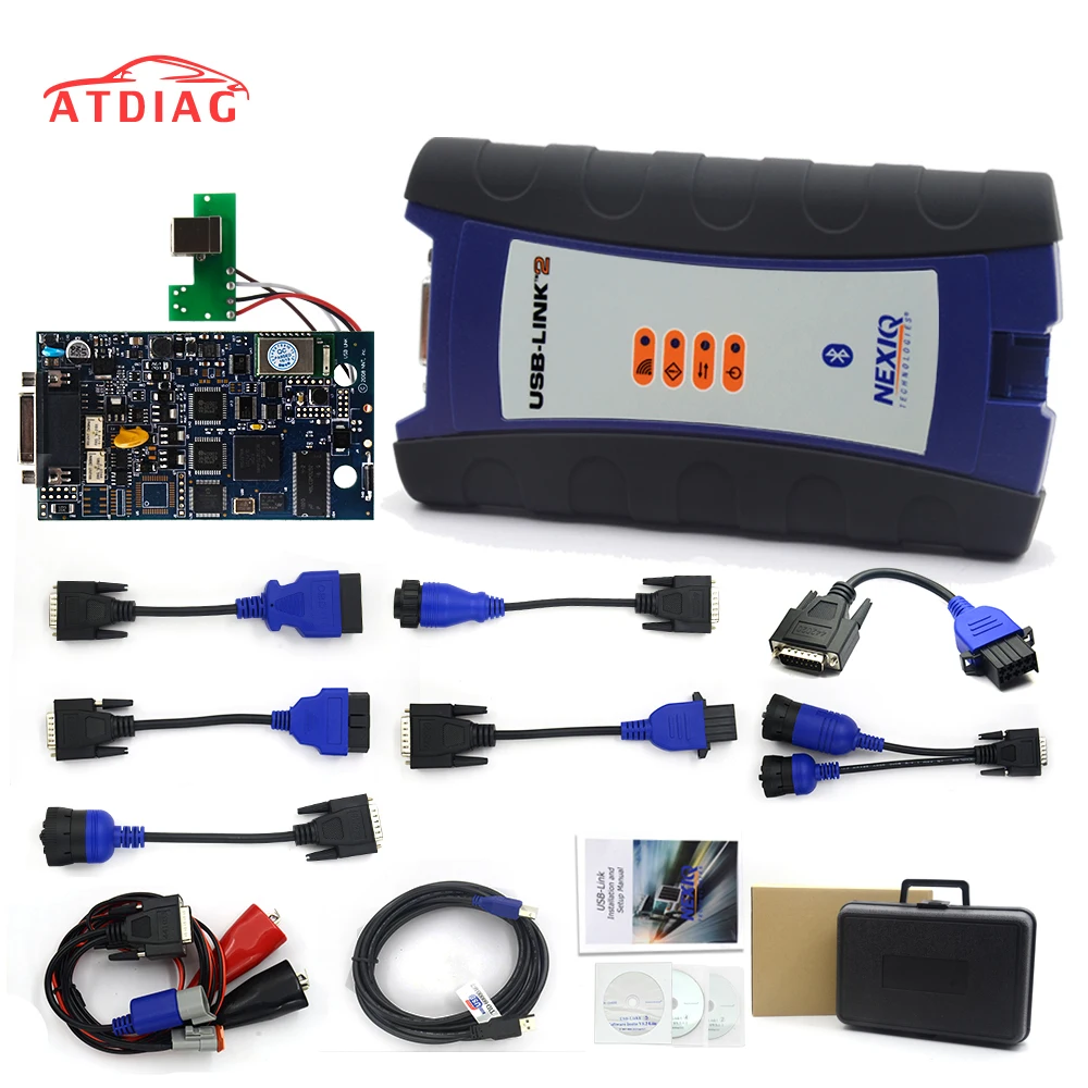 

2019 Nexiq2 USB Link with bluetooth Auto Heavy Duty Truck Nexiq 2 with Bluetooth Function Diagnostic Tool USB Link