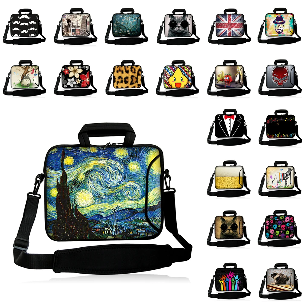 

Viviration Shockproof Neoprene Handle 10 12 13 14 15 17 Notebook Messenger Handle Briefcase Computer Accessories For Thinkpad HP