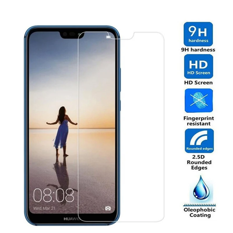 2-5D-9H-Premium-Tempered-Glass-For-Huawei-P20-Lite-Nova-3E-Front-Screen-Protector-For