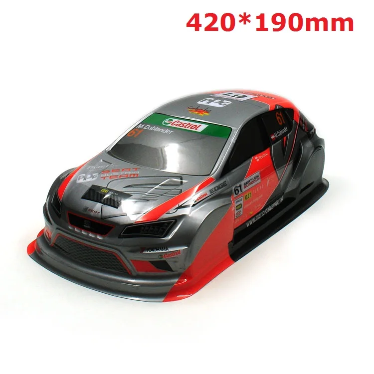 YUKALA 1/10 rc автозапчасти корпус 1/10 rc автомобильные аксессуары для 1:10 rc автомобильный корпус 190 мм несколько вариантов