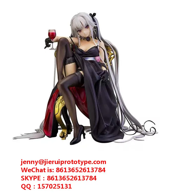 

CNC Machining PC/PMMA Plastic 3D Printing Rapid Prototype Game Character Model/Cosmetic Bottle Model