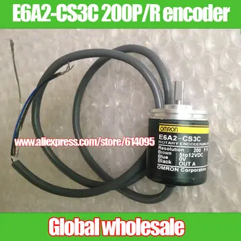 

Free shipping smart car encoder / E6A2-CS3C 200P/R rotary encoder / for Omron servo motor encoder