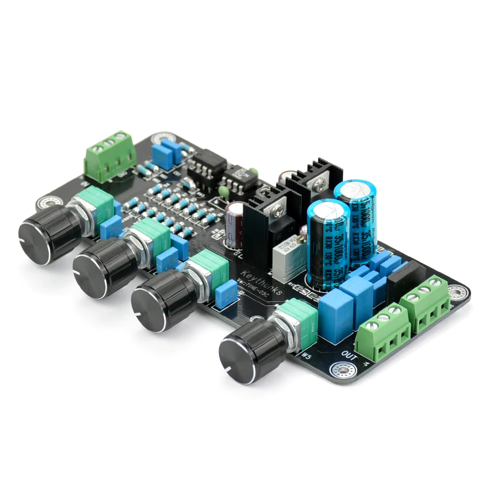 Aiyima Tone Board 2604 AD827 усилитель громкости плата настройки AC Dual 15 20 в|pre amplifier|tone control