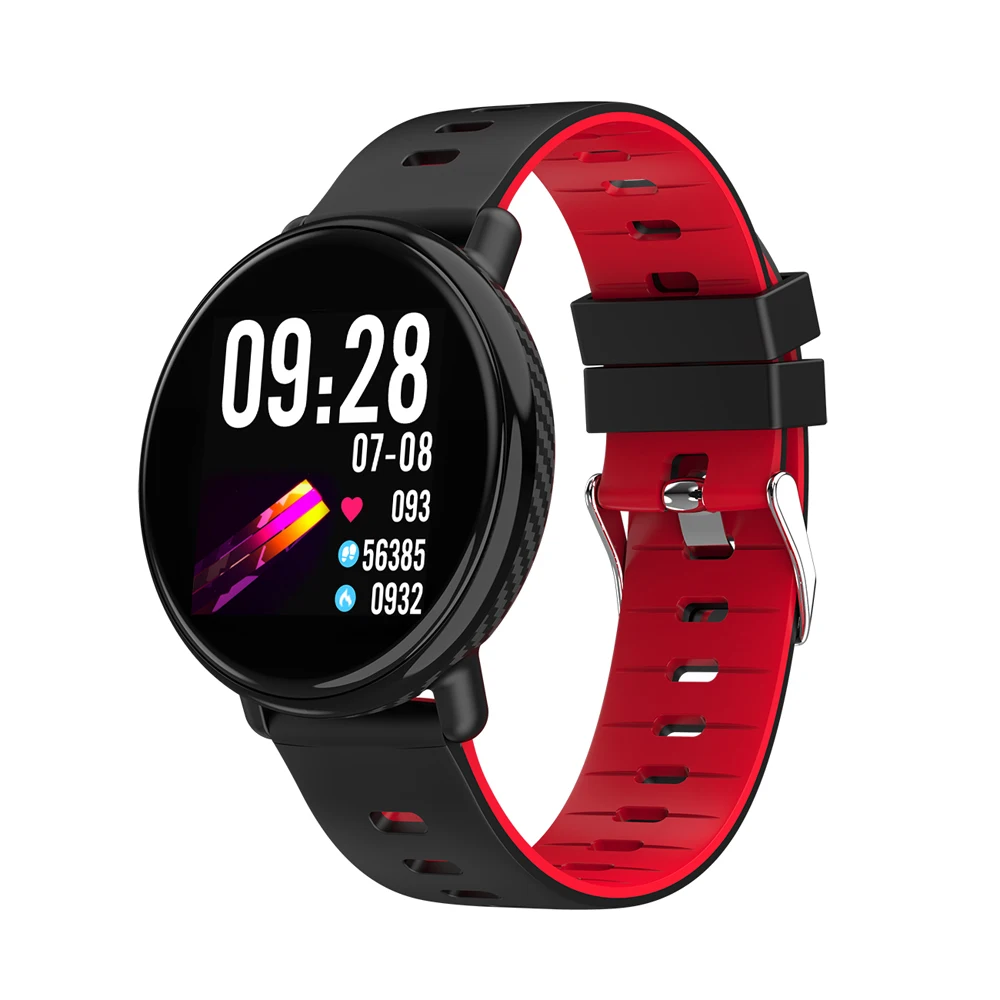 

2019 New SENBONO K1 Smart Watch IP68 Waterproof Clock Fitness tracker Heart rate monitor Men Women Smartwatch for IOS Android