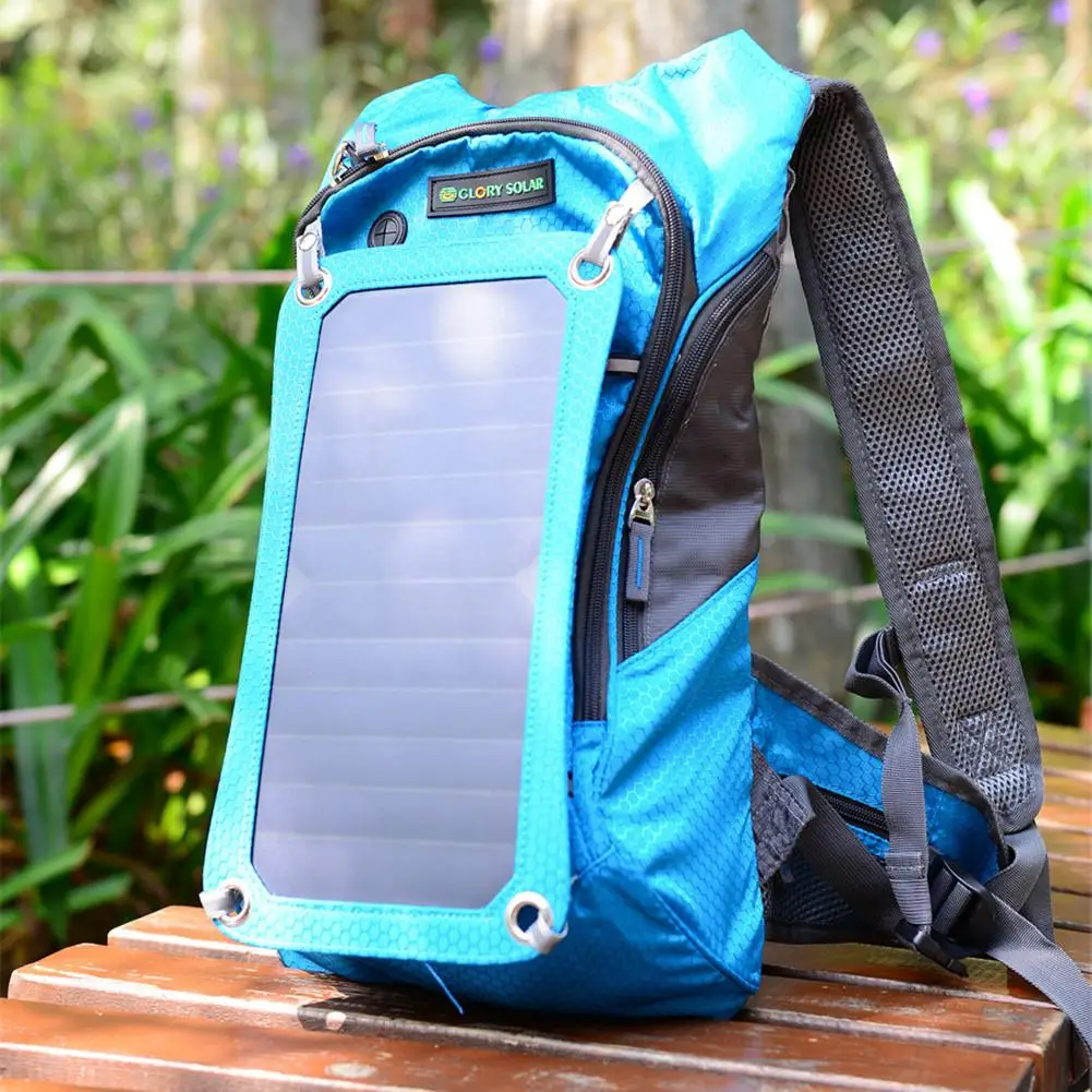 Hiking Backpack Outdoor Riding Backpack 7 Walls Solar Panel Charge For ... - Hiking Backpack OutDoor RiDing Backpack 7 Walls Solar Panel Charge For Smart Cell Phones AnD Tablets