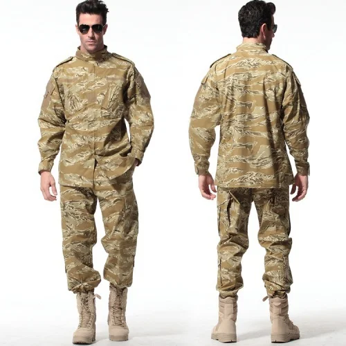 BRITISH ARMY DESERT CAMO Suit ACU BDU TACTICAL Camouflage Suit sets CS