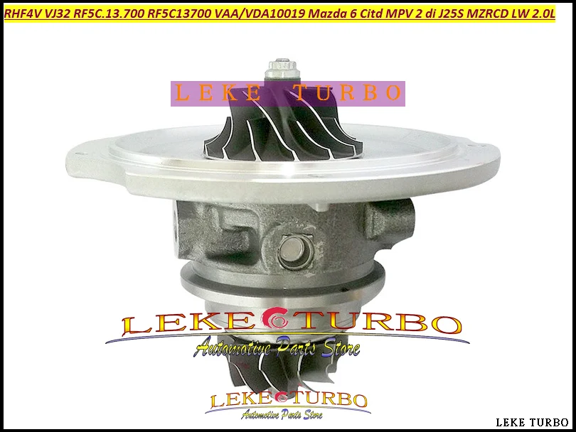 Turbo Cartridge CHRA RHF4V VJ32 RF5C.13.700 RF5C13700 VAA10019 VDA10019 RF5C 13 700 For Mazda 6 Citd MPV 2 di J25S MZRCD LW 2.0L  (3)