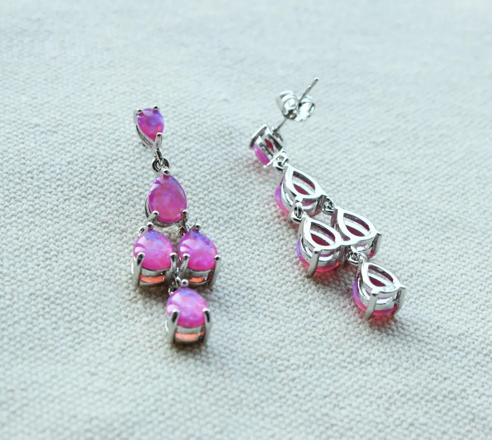 pink-fire-opal-earring 2